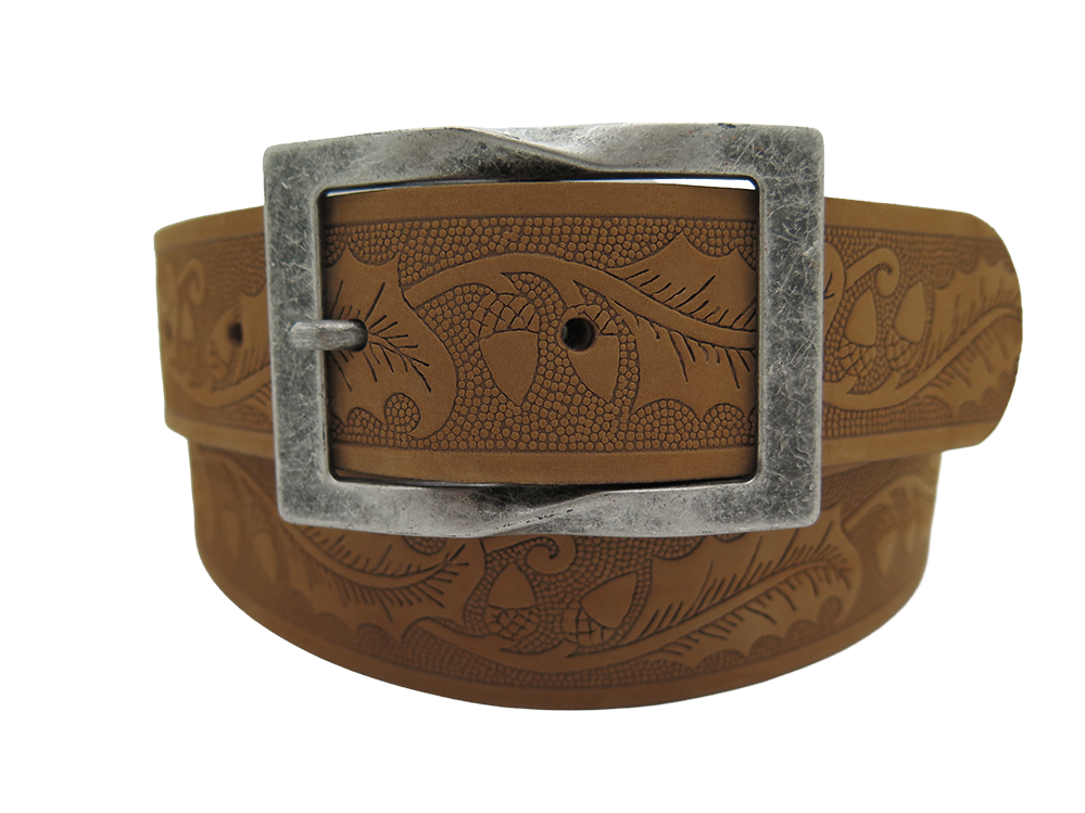 Ledergurt Branding Eichel 40mm (11073/72-40)